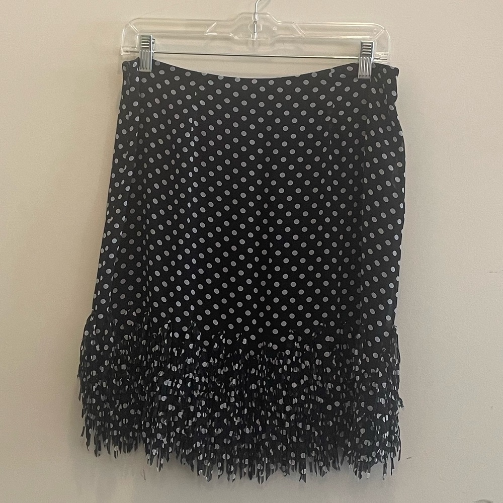 Ann Taylor fringe skirt, Like New